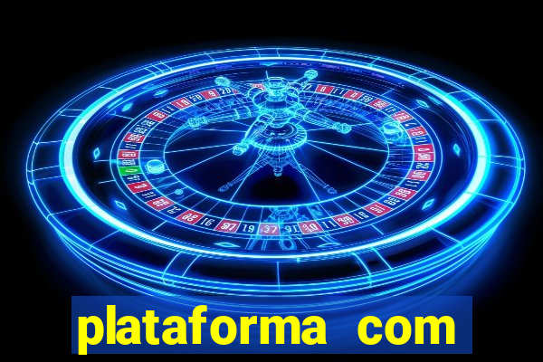 plataforma com chuva de dinheiro